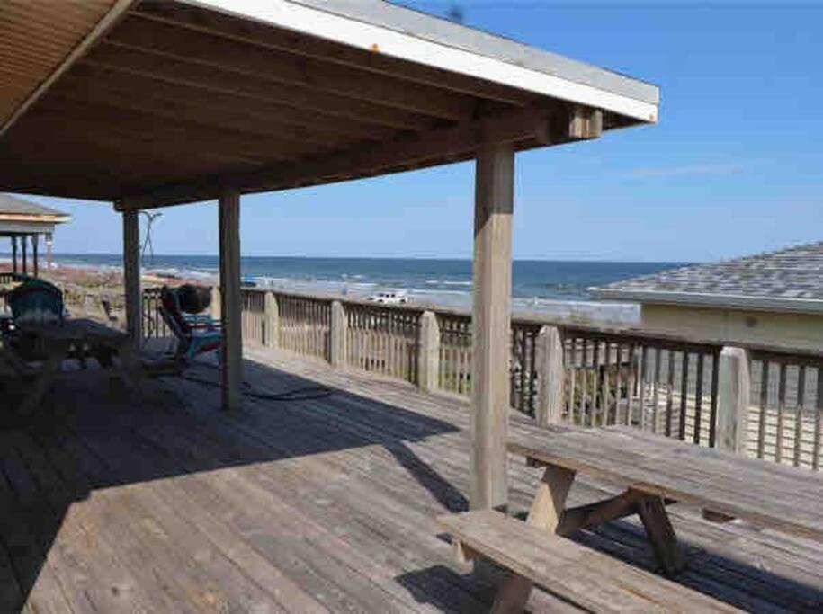 Villa Athena'S Oceanfront Haven à Surfside Beach Extérieur photo