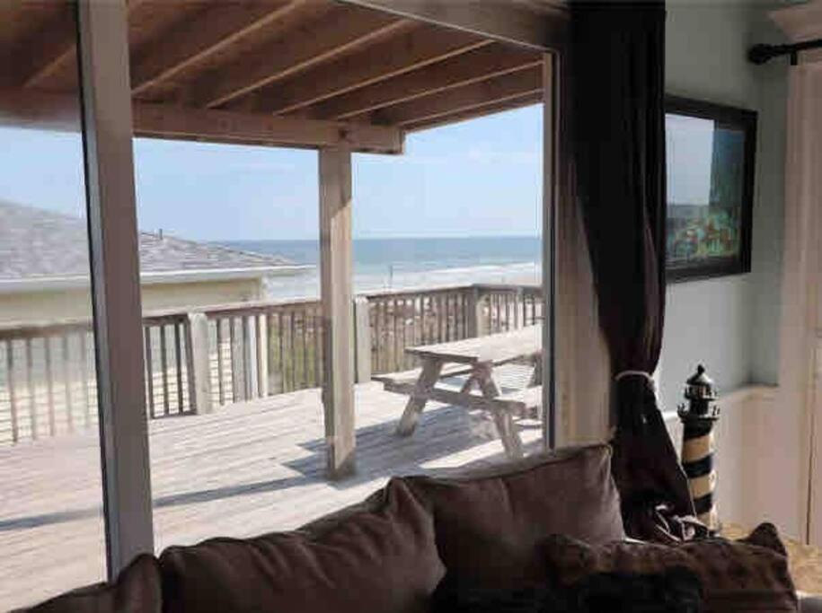 Villa Athena'S Oceanfront Haven à Surfside Beach Extérieur photo